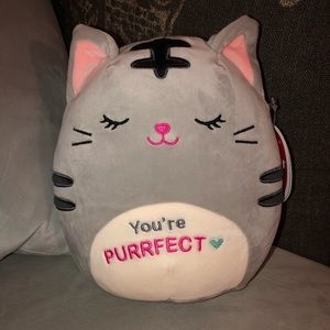 Squishmallows 8” Valentine’s Day Tally the cat